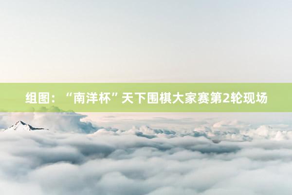 组图：“南洋杯”天下围棋大家赛第2轮现场